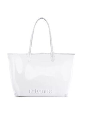 Paco Rabanne Fragrance White Tote Bag New Authentic